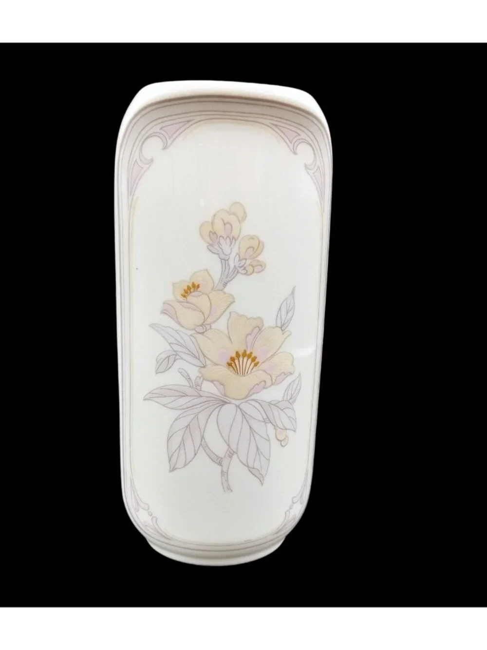 Porcelain Bud Vase AK Kaiser Chantal Floral 6